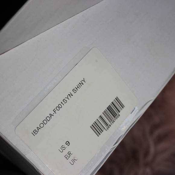 NWT ALDO Ibaodda Shiny Black Rain Boots | Size 9 - Picture 6 of 9